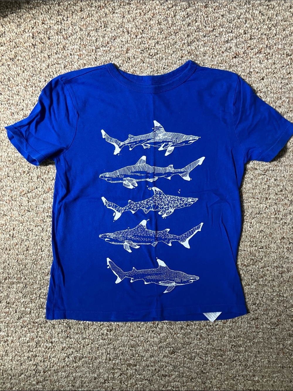 GAP Blue Kids Shark Graphic Tee